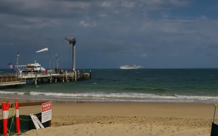 port of Moreton Island, Australia