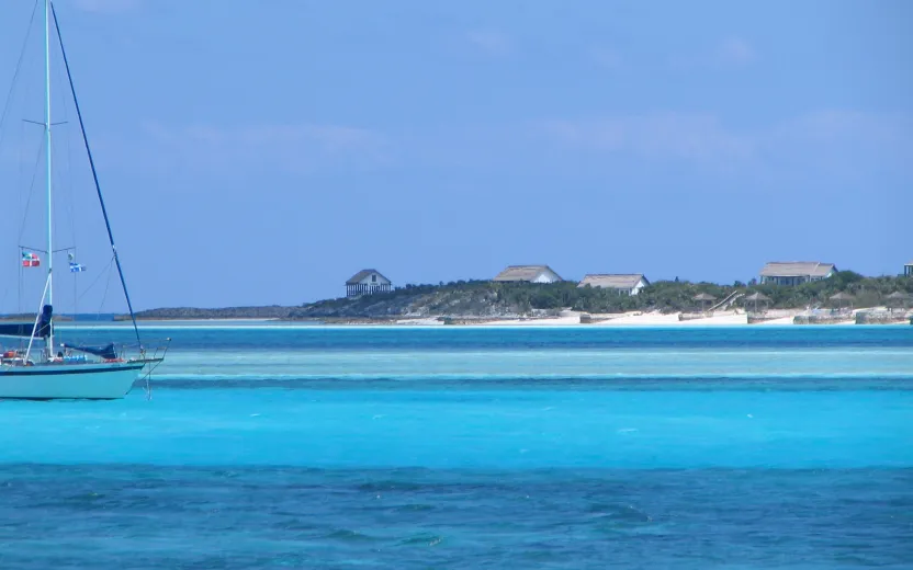Island Norman's Cay, Bahamas