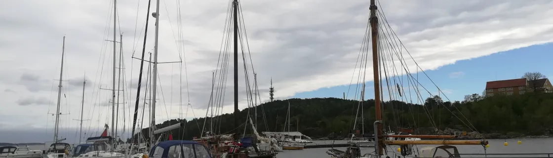 POrt of Kristiansand, Norway