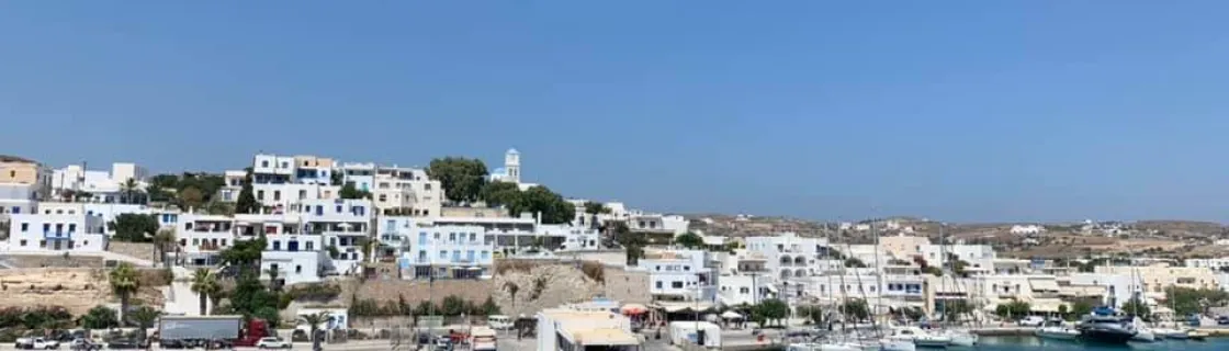 port of Milos, Greece