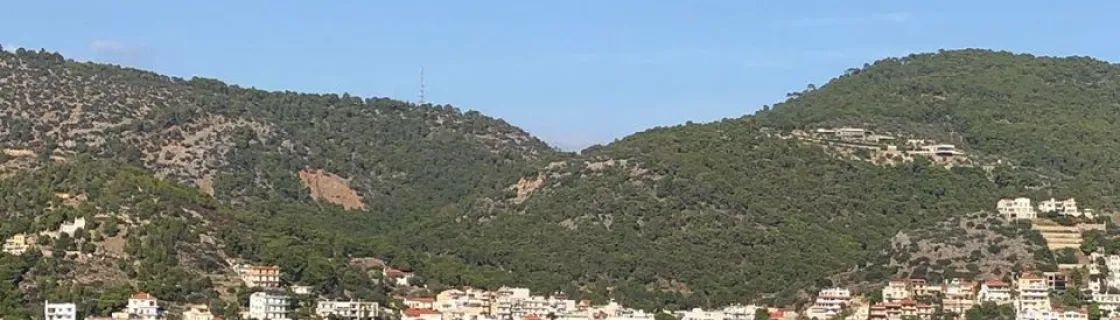 port of Poros, Greece