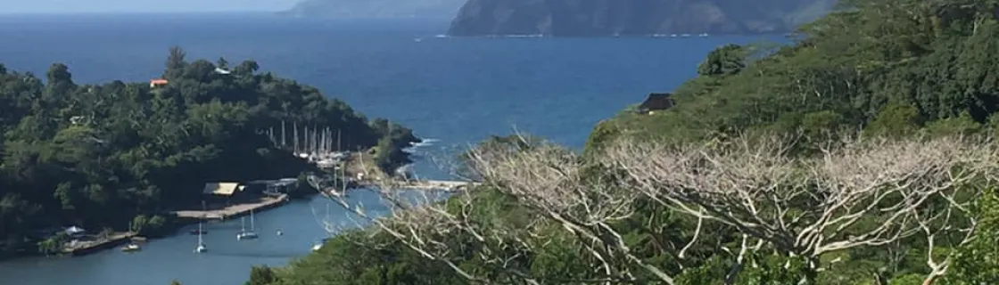 port of Tahuata, French Polynesia