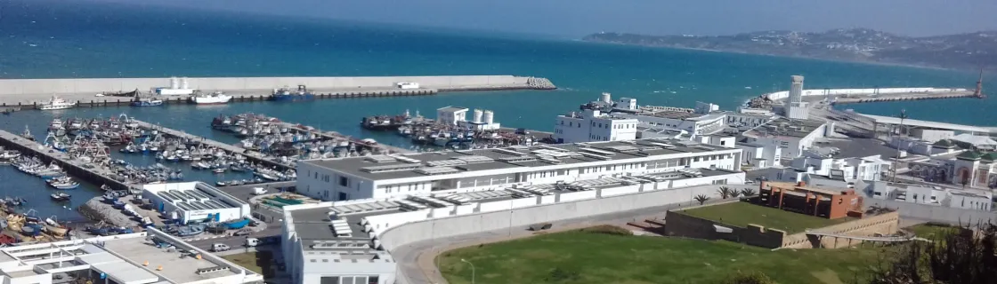 port of Tangier, Morocco