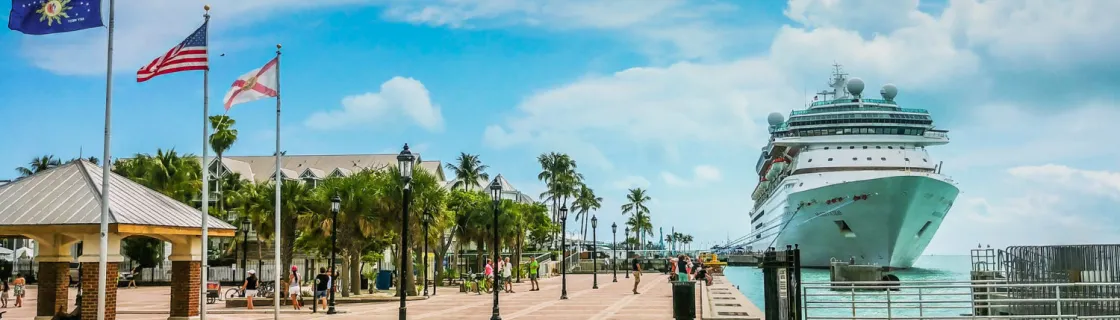 Key West cruise ship port, USA
